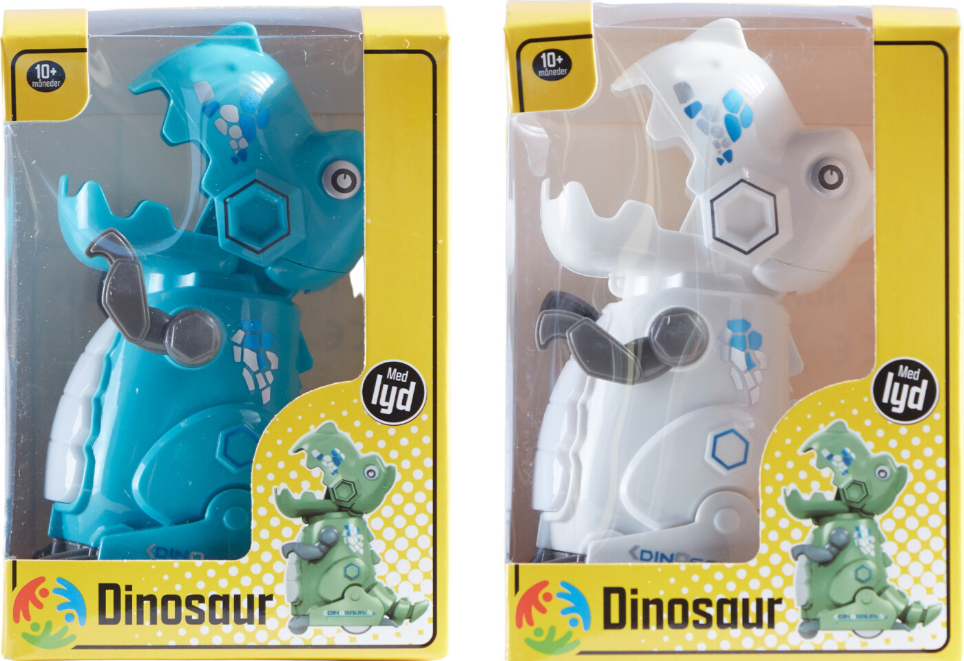 Dinosaur Figur Med Lyd - Assorteret