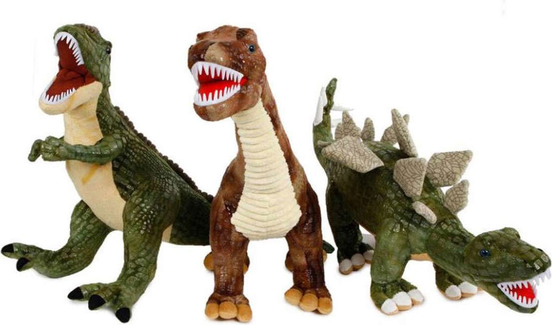 Dinosaur Plys 50 - 60 Cm - Assorteret