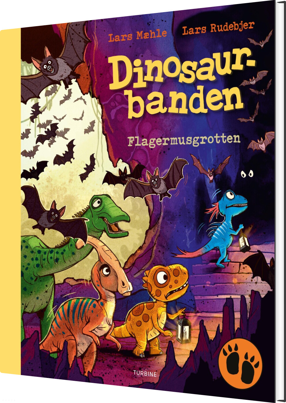 Dinosaurbanden - Flagermusgrotten - Lars Mæhle - Bog