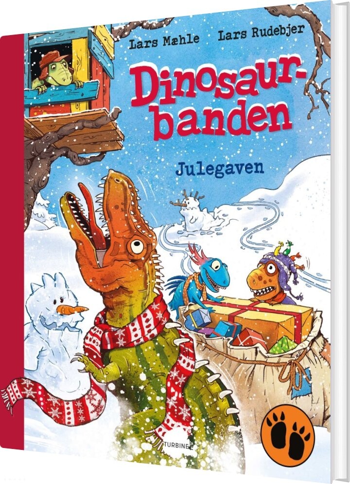 Dinosaurbanden - Julegaven - Lars Mæhle - Bog