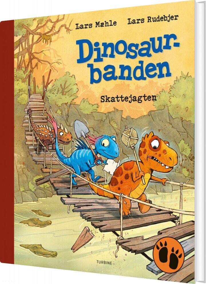 Billede af Dinosaurbanden - Skattejagten - Lars Mæhle - Bog hos Gucca.dk