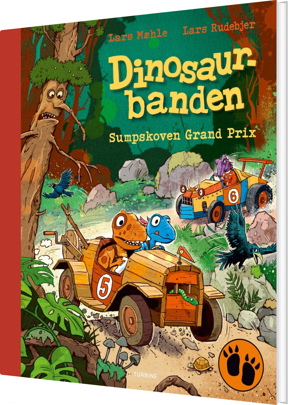 Dinosaurbanden - Sumpskoven Grand Prix - Lars Mæhle - Bog - Turbine