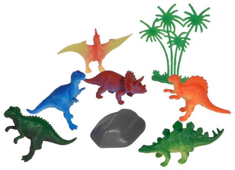 Billede af Dinosaur Figurer I æske - 6 Stk