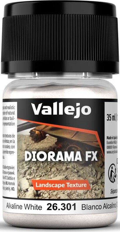 Diorama Fx Alcaline White 0,5-1,0mm, 35ml - 26301 - Vallejo