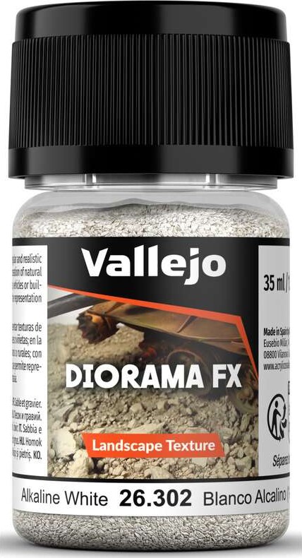 Diorama Fx Alcaline White 1-2mm, 35ml - 26302 - Vallejo