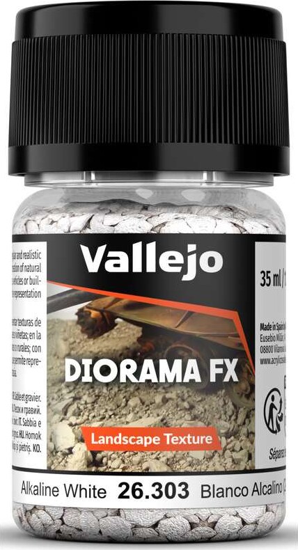 Diorama Fx Alcaline White 2-5mm, 35ml - 26303 - Vallejo