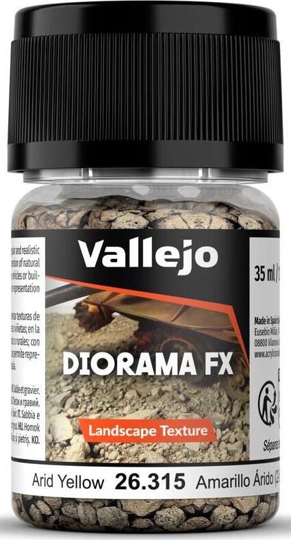 Diorama Fx Arid Yellow 2-5mm, 35ml - 26315 - Vallejo