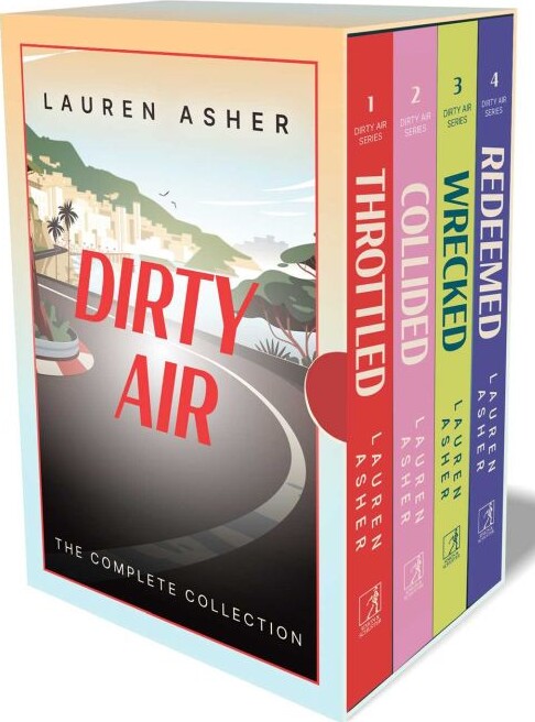 Dirty Air Boxed Set: Throttled, Collided, Wrecked, Redeemed - Lauren Asher - English Book