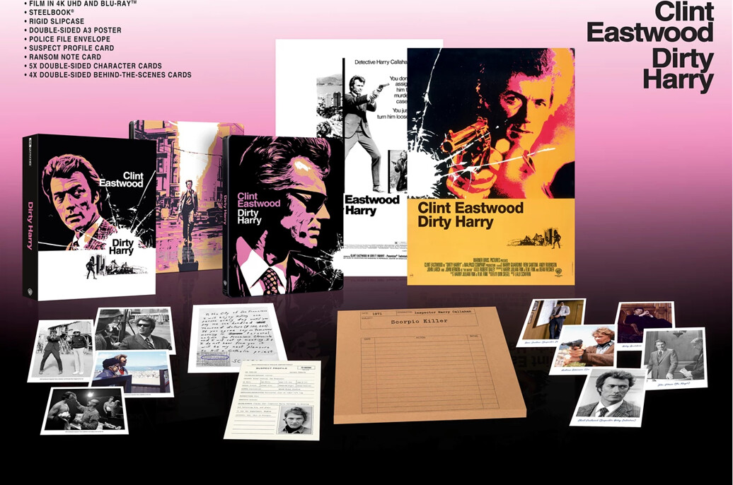 Dirty Harry - Uce - Steelbook - 4K Blu-Ray