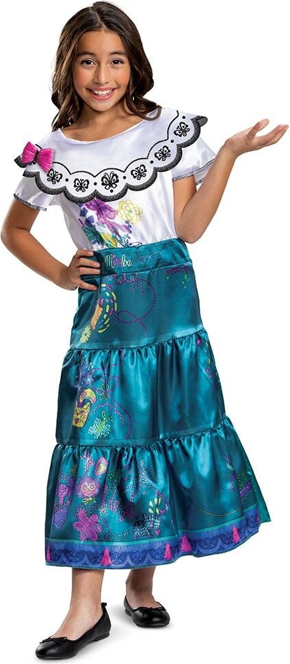 Billede af Mirabel Kostume Udklædning Til Børn - Encanto - 104 Cm