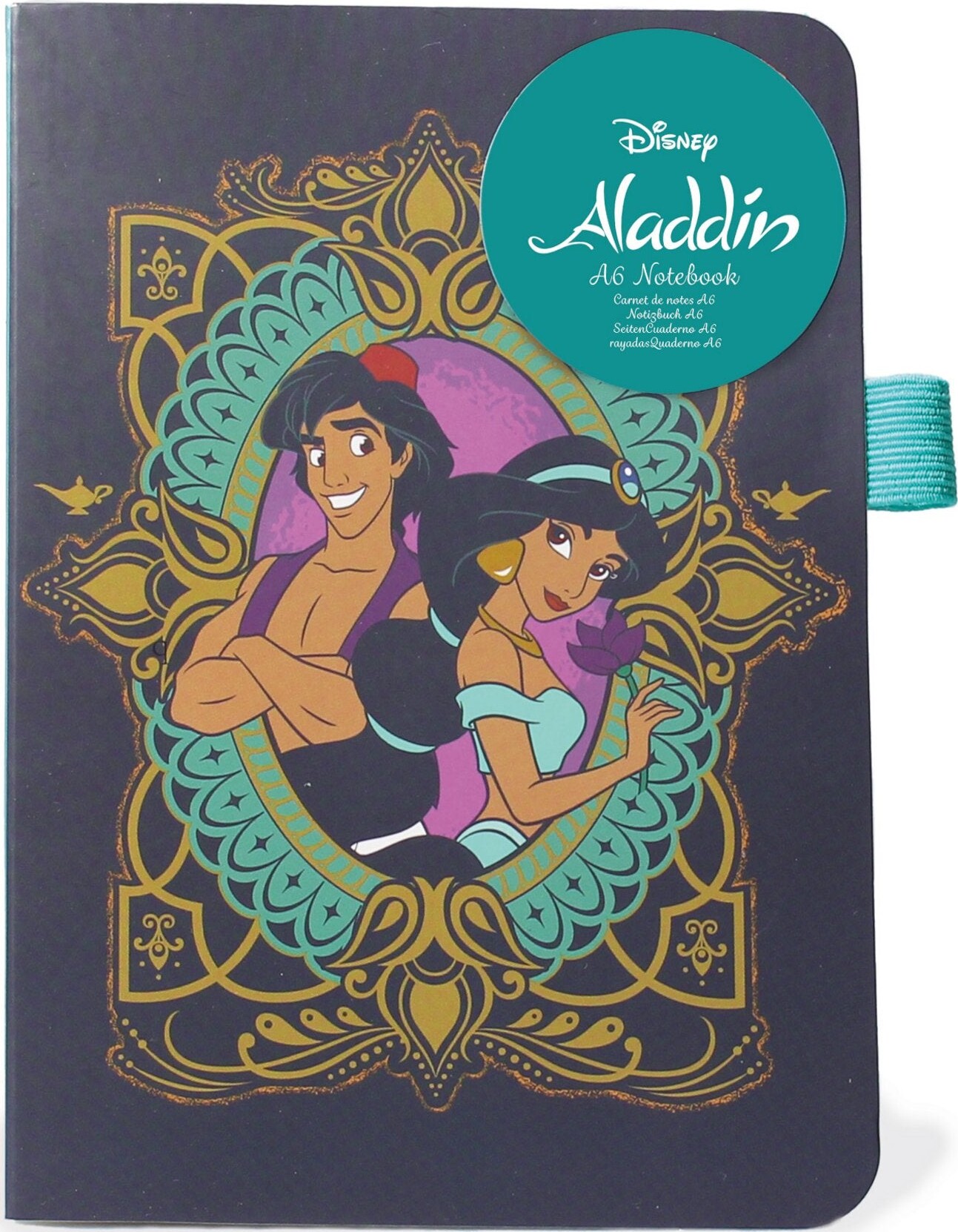 Billede af Disney - A6 Notesbog- Aladdin