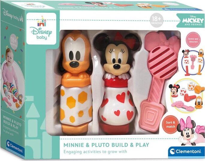 Disney - Minnie Og Pluto Aktivitetslegetøj - Clementoni