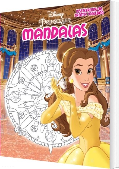 Disney Prinsesse Mandalas Malebog - Belle - Diverse - Bog