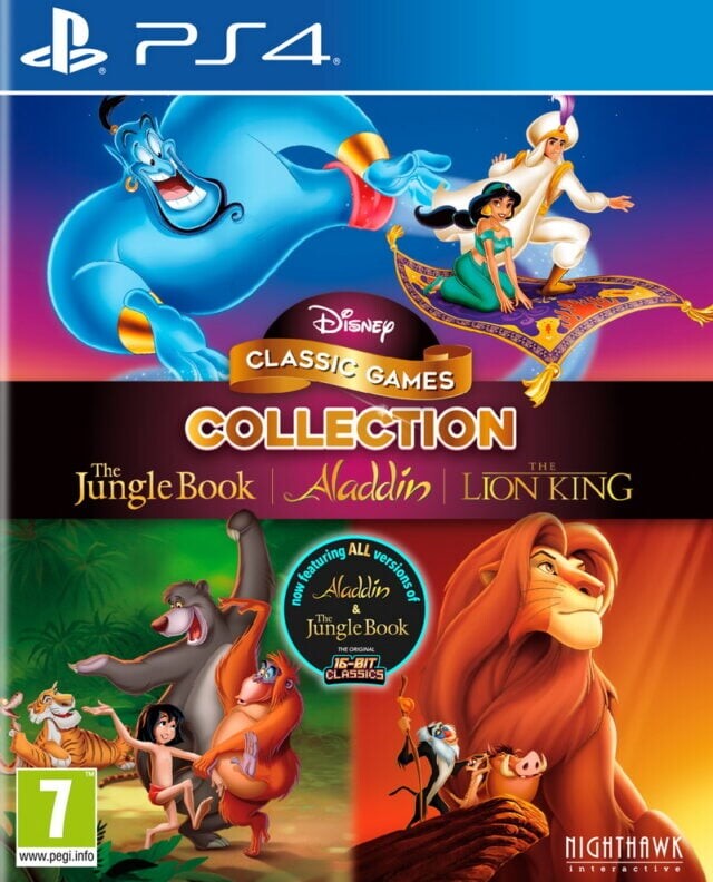 Disney Classic Games Collection: The Jungle Book, Aladdin, & The Lion King - PS4