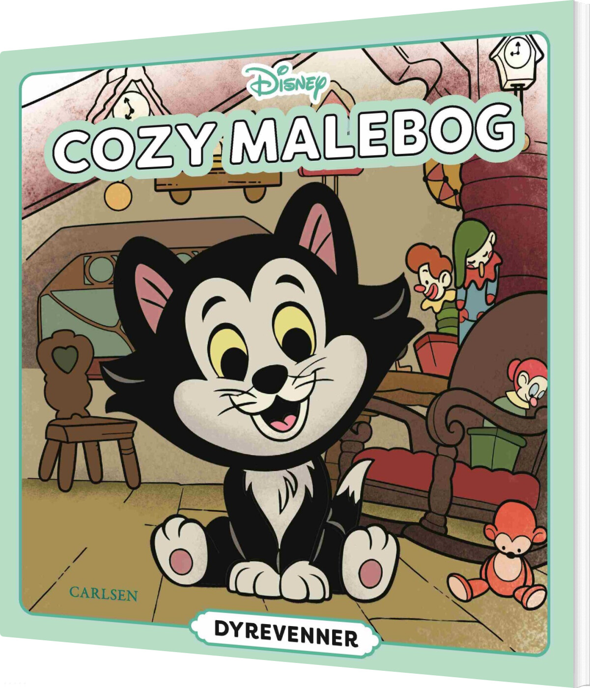 Disney: Cozy Malebog - Dyrevenner - Bog
