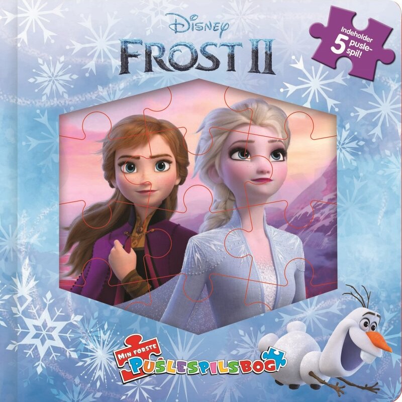 Disney Frost 2 puslespilsbog - Papbog