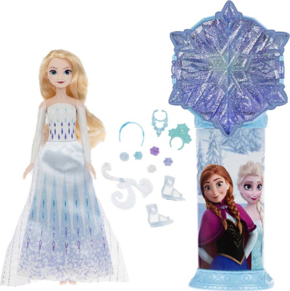 Frozen - Elsa Jewel Reveal Dukke - Disney Frost - Mattel Jjy36