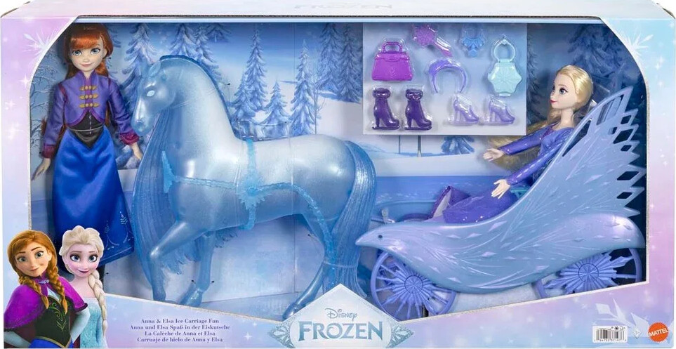 Disney Frozen Anna & Elsas Ice Carriage Fun