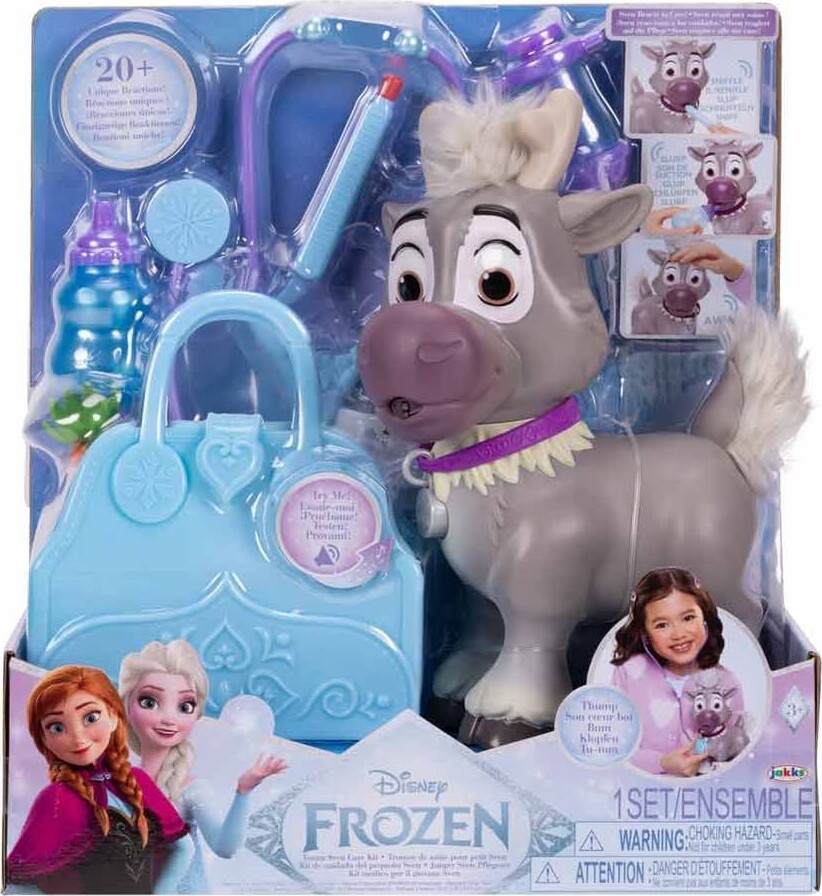 Disney Frozen Sven Care Kit, Disney Frozen, 3 År, Klingende, AAA