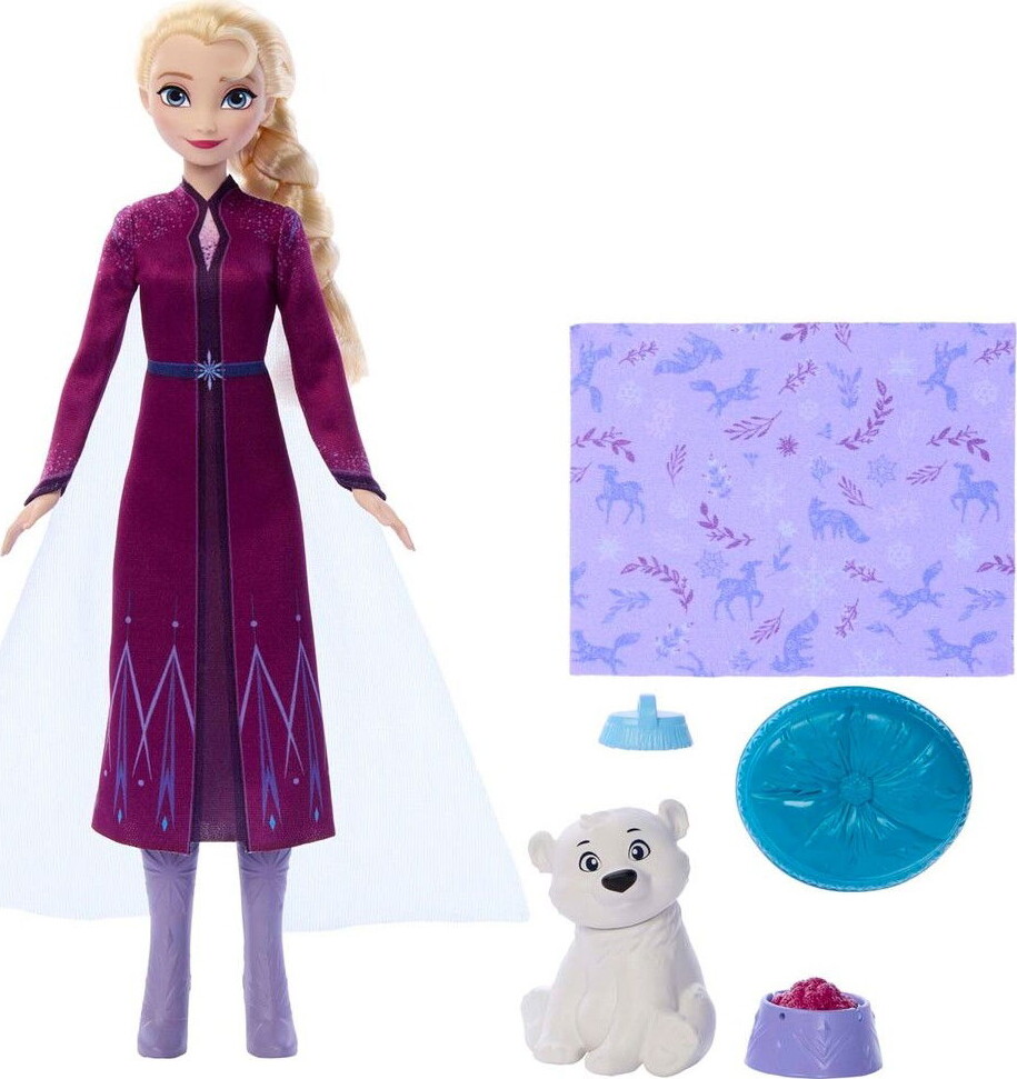 Elsa Dukke Og Baby Bjørn Legesæt - Disney Frost