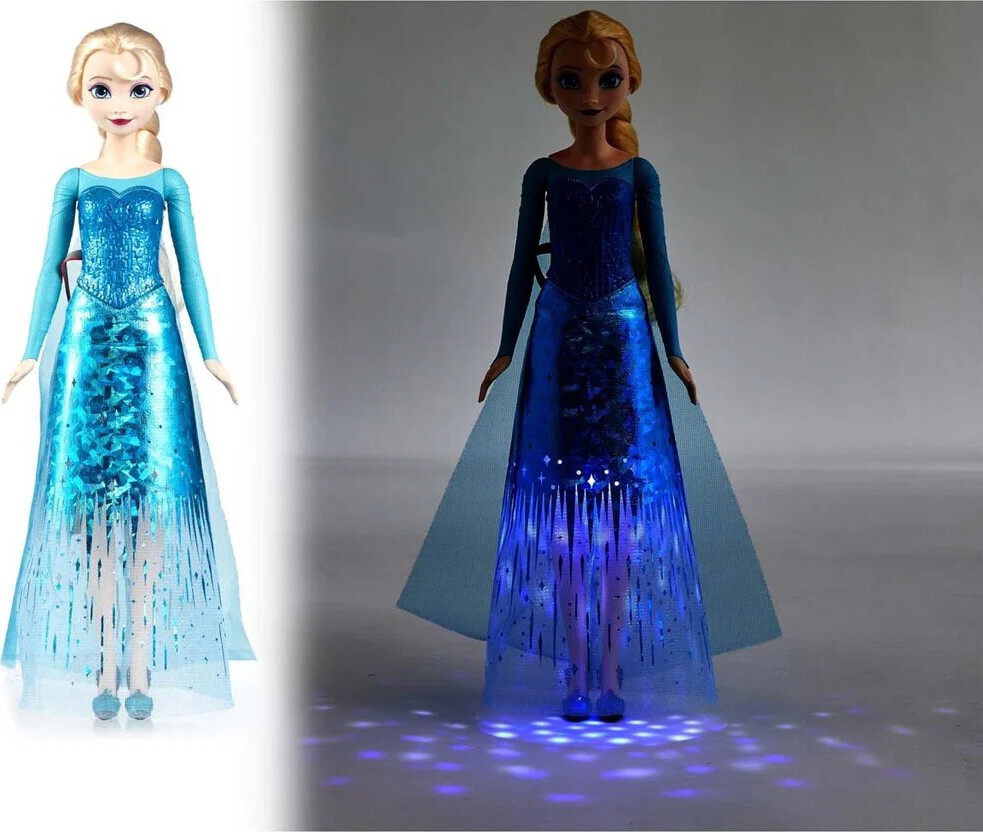 Frozen - Light-up Singing Elsa Dukke - Disney - Mattel Jnb95