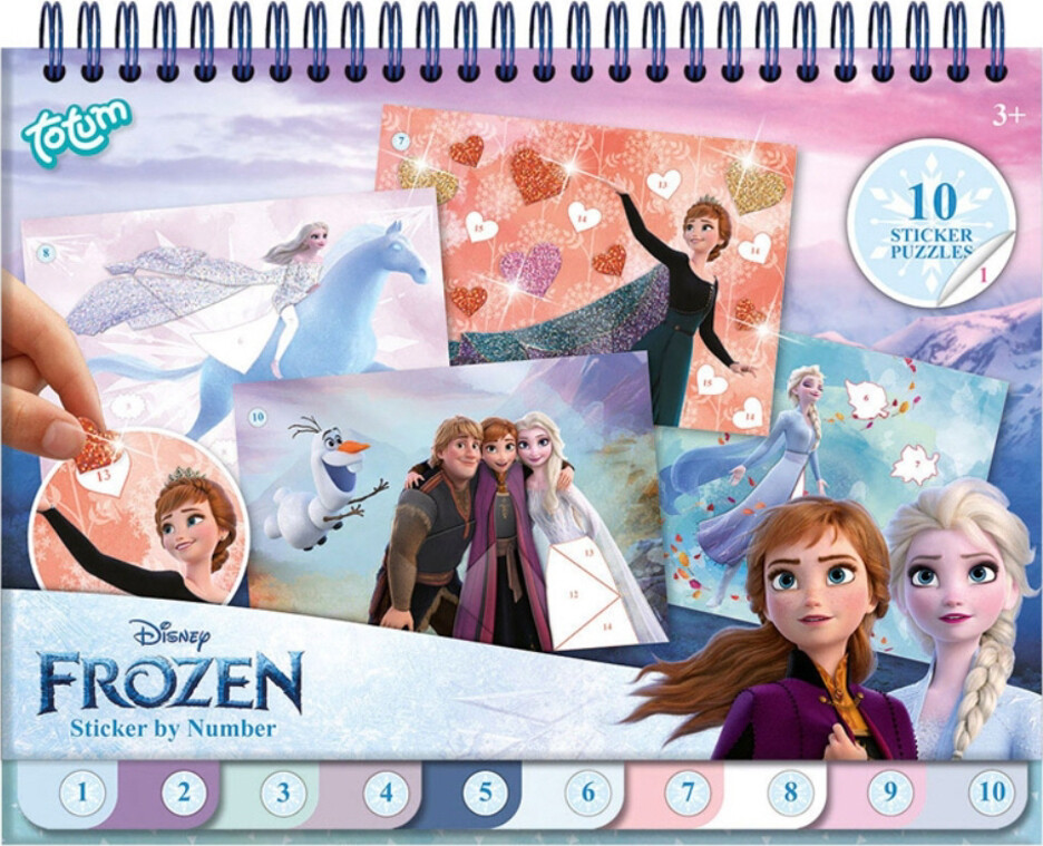 Creative Craft Group DISNEY FROZEN Sticker by Number Pad