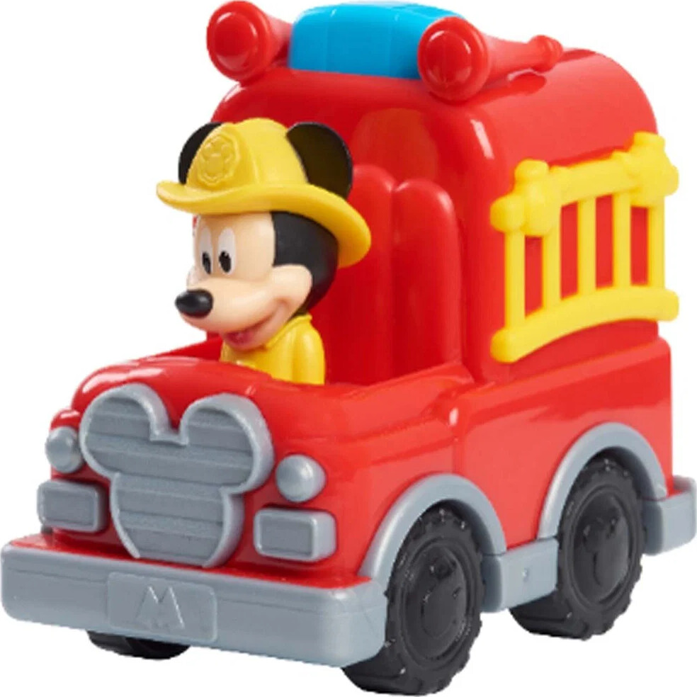 Disney Junior - Mickey Let's Work Køretøj 10 Cm Assorterede
