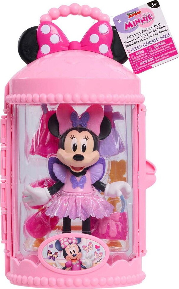 Disney Junior - Minnie Fab Fashion Dukke 15 Cm