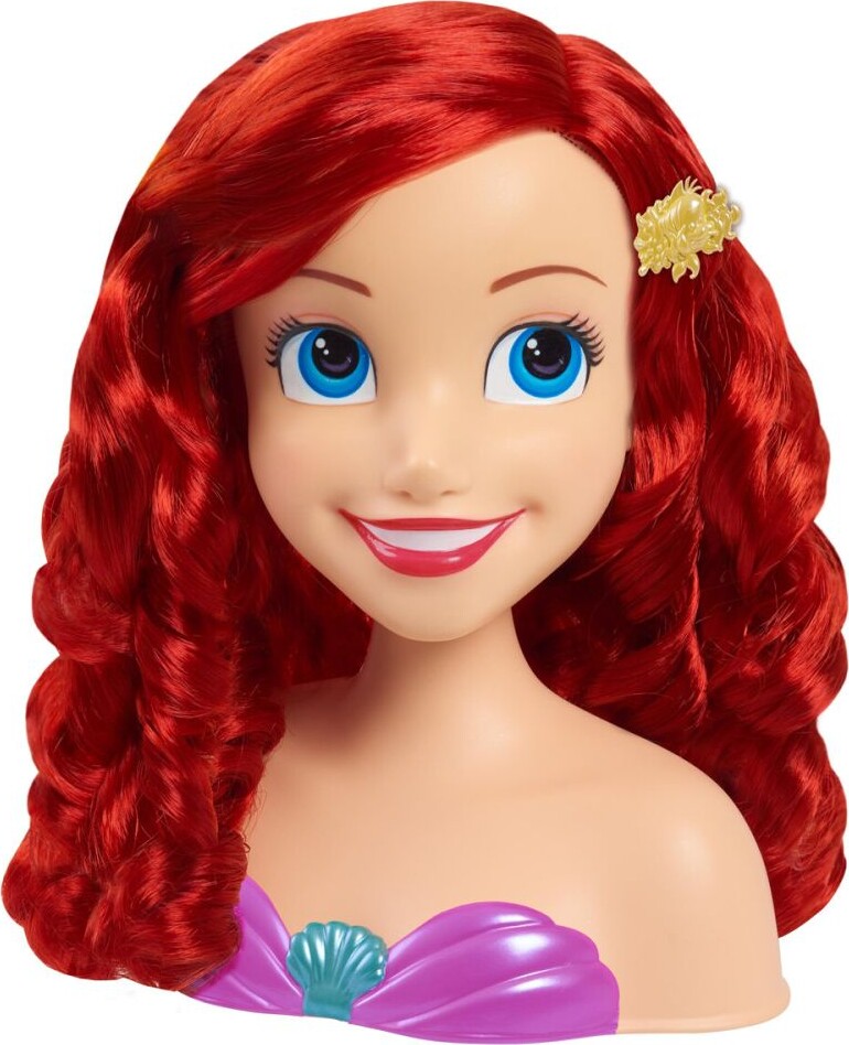 Disney Princess – Ariel Styling Head – Frisørhoved Til Børn – 18 Dele