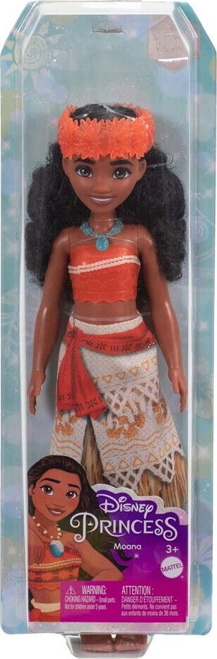 Disney Princess - Vaiana Dukkke - Moana - Mattel Hrh36