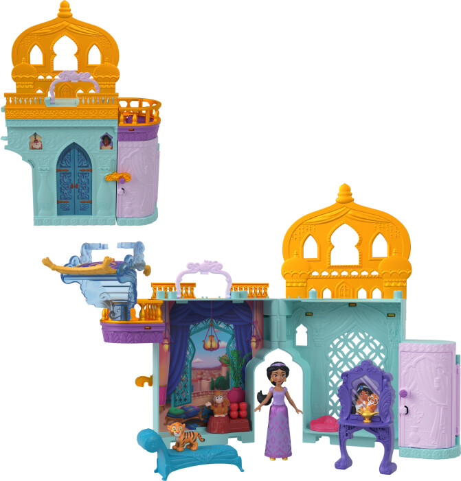 Disney Princess - Jasmine Stacking Castle Doll House W. Doll (hlw93)