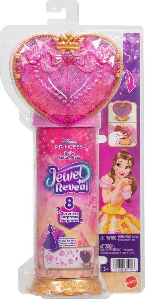 Disney Princess - Belle Dukke - Jewel Reveal - Mattel Jhl51