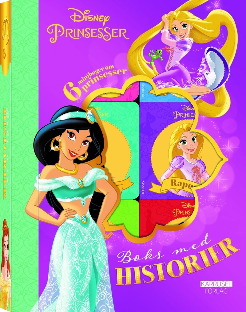 Disney Prinsesser - Boks Med Historier (med 6 Minibøger) - Karrusel Forlag - Bog