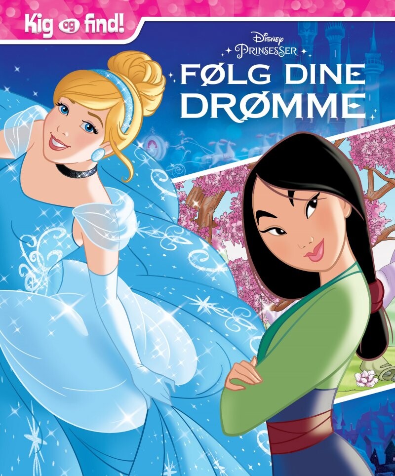Billede af Disney Prinsesser Kig & Find - Følg Dine Drømme - Diverse - Bog hos Gucca.dk