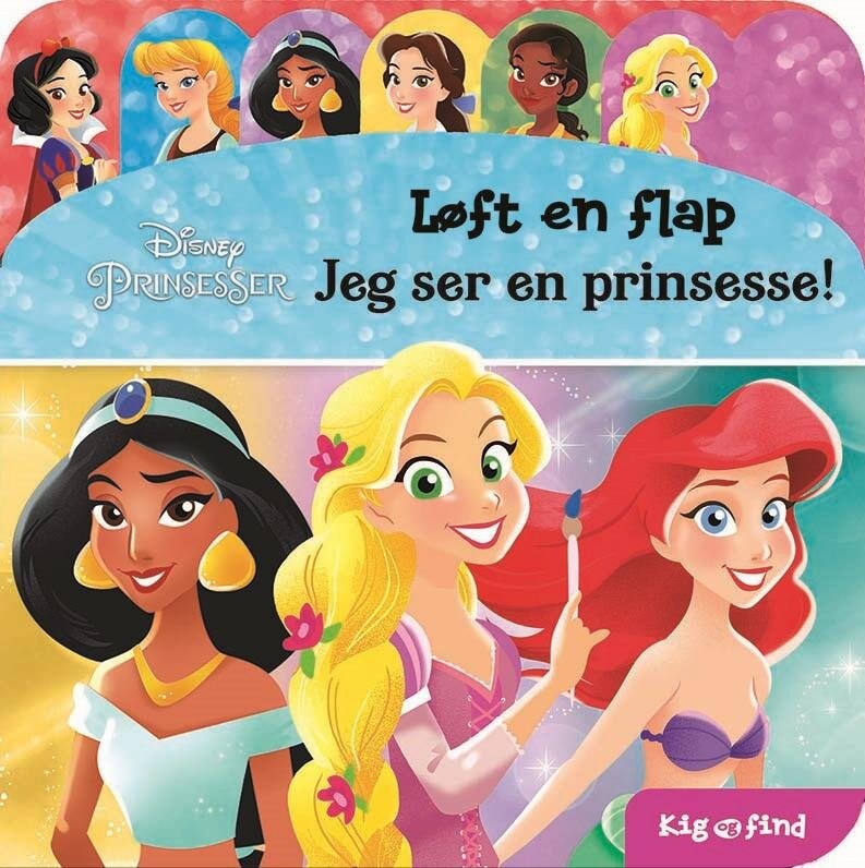 Se Disney Prinsesser Løft En Flap - Diverse - Bog hos Gucca.dk