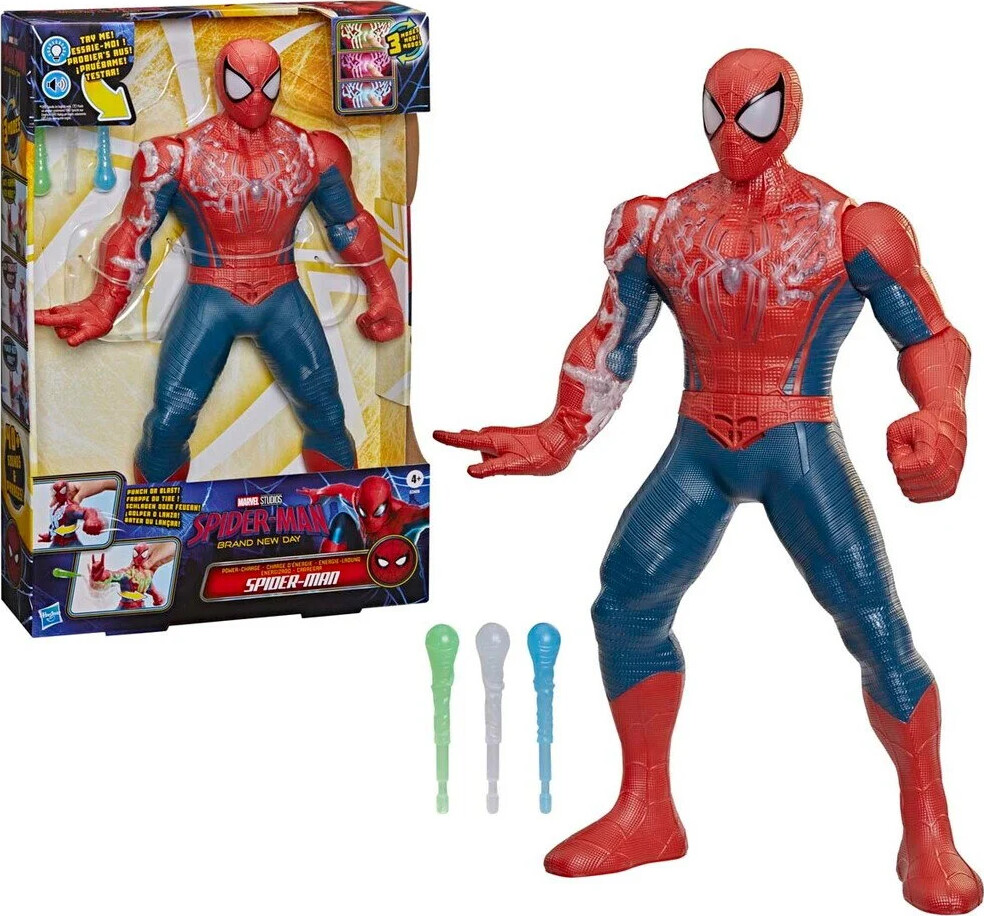 Spider-man - Power-charge Figur - Hasbro G3408