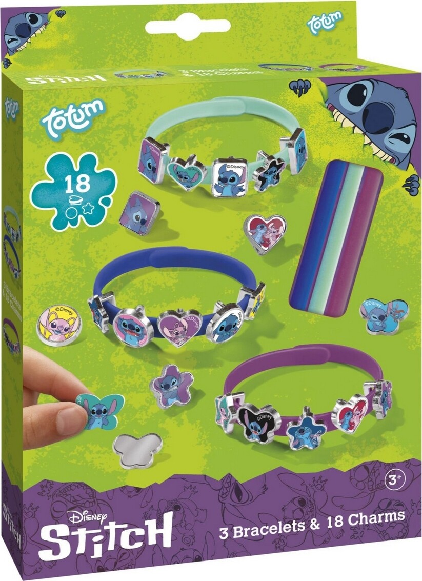 Disney Stitch - Armbånd Og Vedhæng - 21 Dele