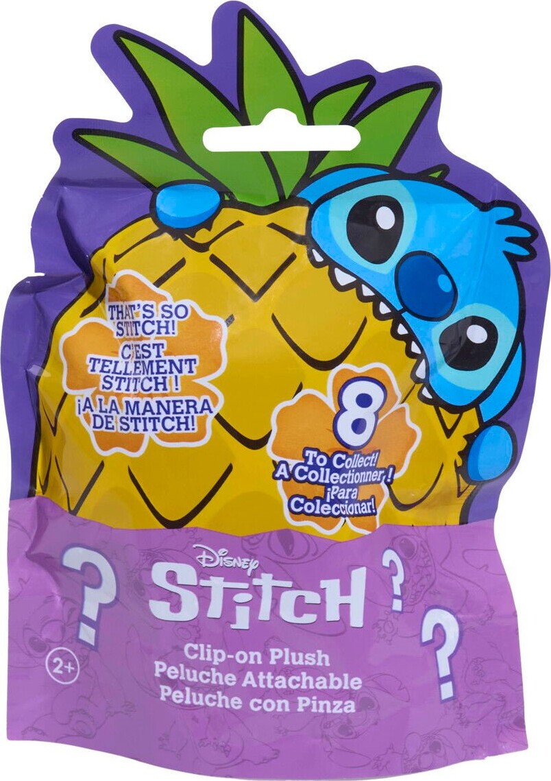 Disney Stitch - Movie Clip-on Plush 9 cm Assorted - (302-11367)