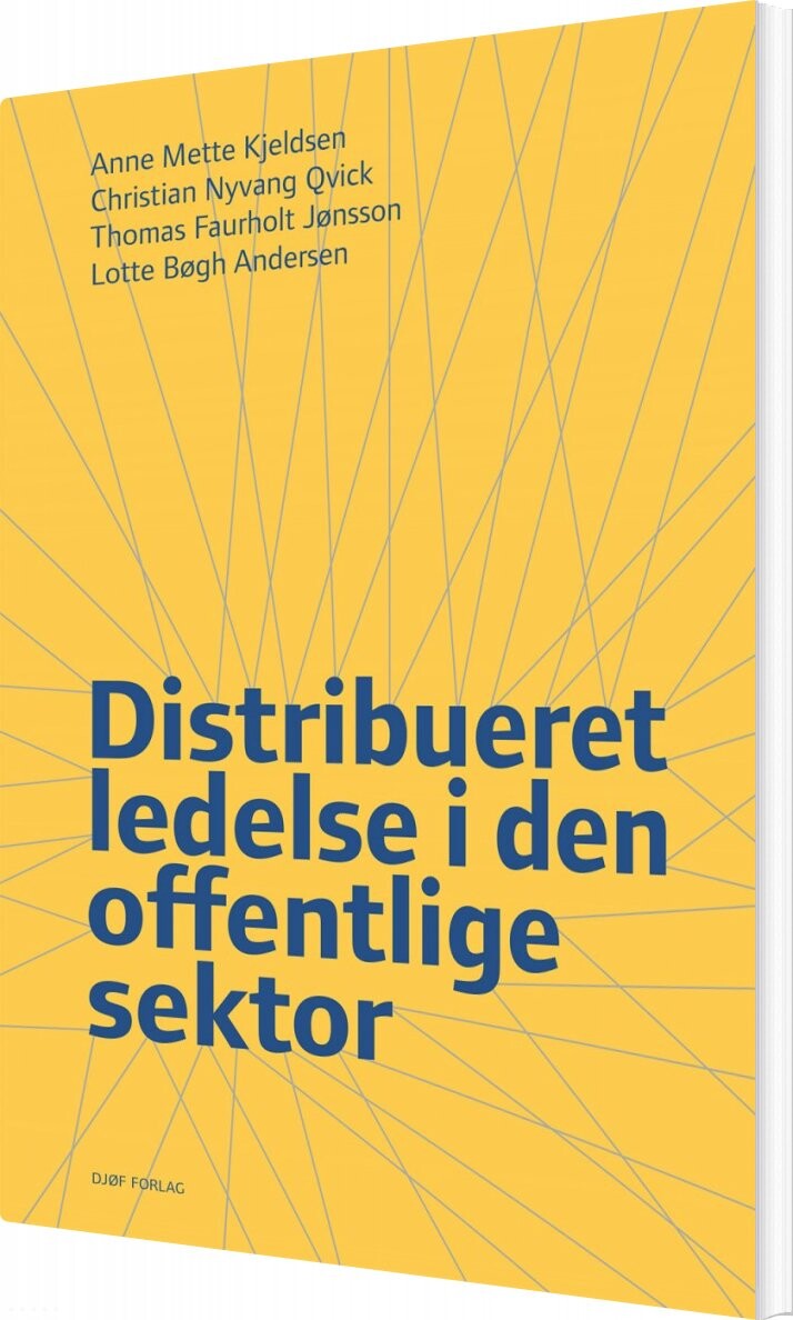 Billede af Distribueret Ledelse I Den Offentlige Sektor - Lotte Bøgh Andersen - Bog