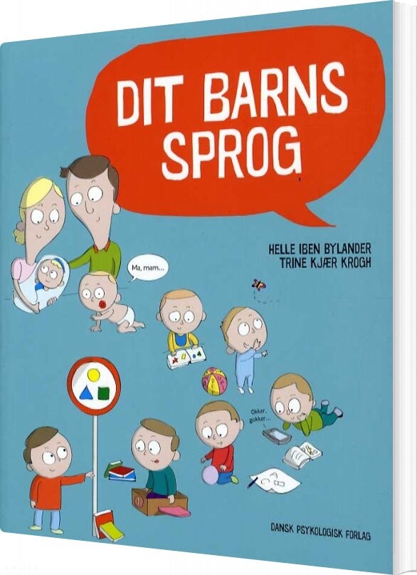 Billede af Dit Barns Sprog - Trine Kjær Krogh - Bog