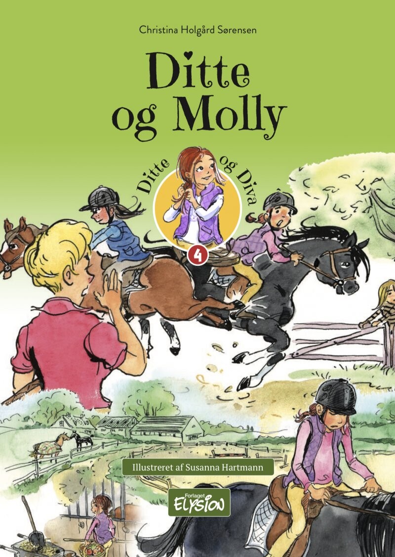 Billede af Ditte Og Molly - Christina Holgård Sørensen - Bog hos Gucca.dk