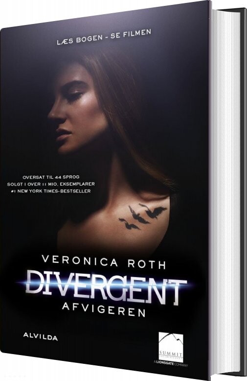 Billede af Divergent - Film Udgave - Veronica Roth - Bog