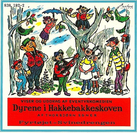 Dyrene I Hakkebakkeskoven M.m. - CD