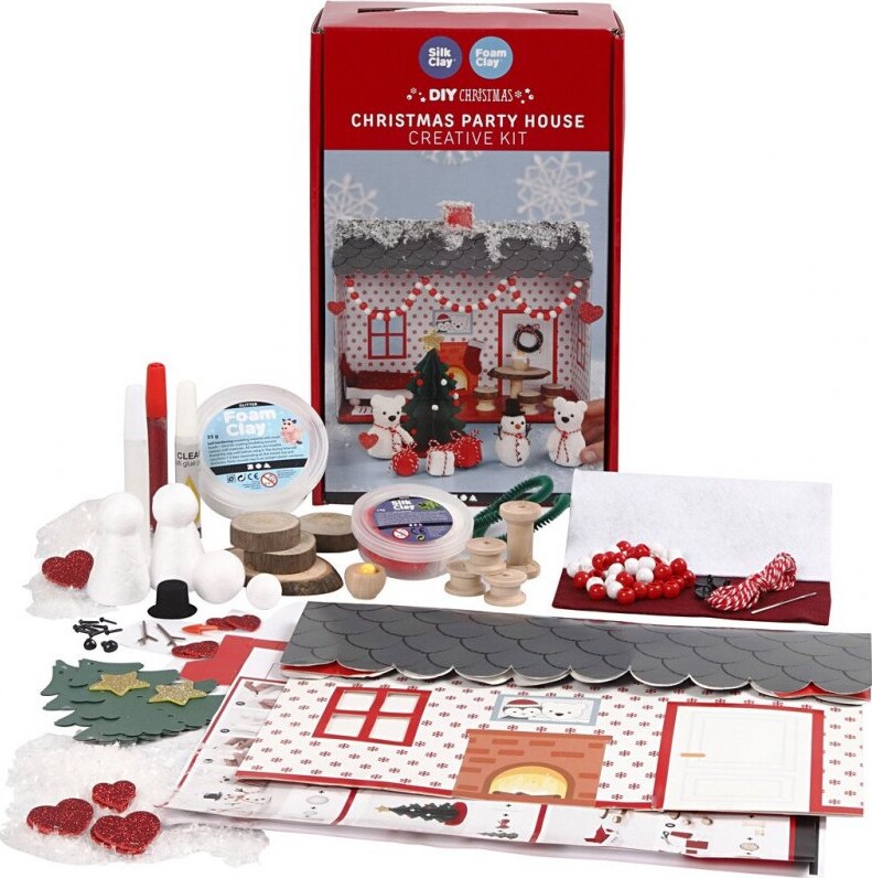 Billede af Silk Clay Og Foam Clay - Diy Kit - Lav Selv Jylepynt