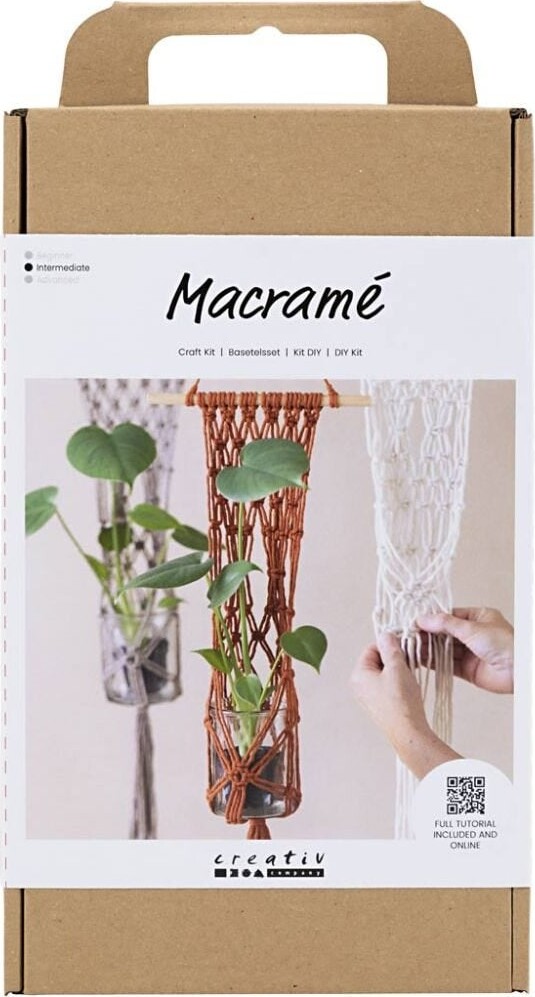 4: Macramé Planteophæng Diy Kit Til øvede