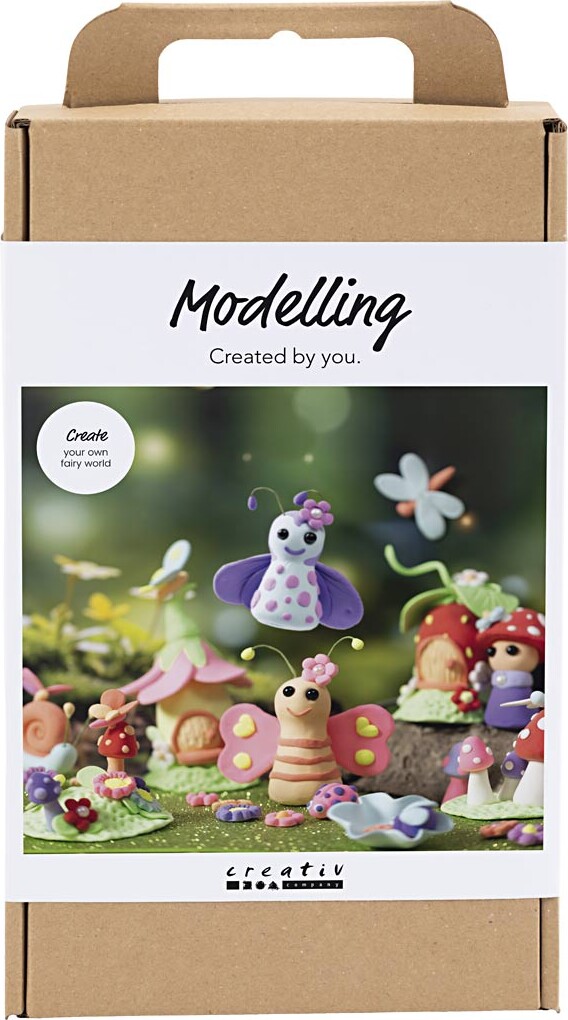 Diy Kit Modellering - Fe - Pastelfarver billede