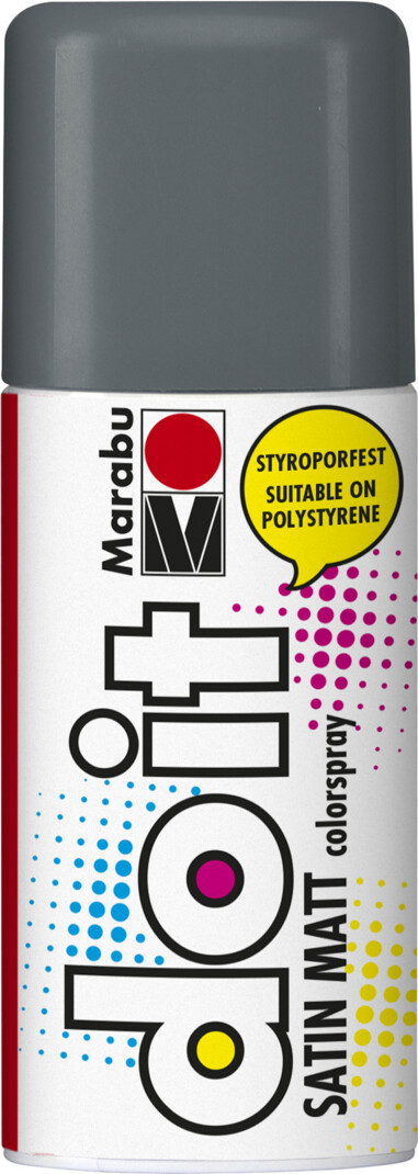 Marabu - Do It Spray Maling - Grå 150 Ml