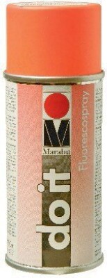 Se Marabu - Do It Spray Maling - Fluorescent - Grøn 150 Ml hos Gucca.dk