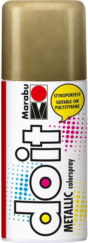 Do It Spray 150ml Metallic, Gold 784 - 21074006784 - Marabu