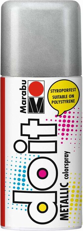 Do It Spray 150ml Metallic, Silver 482 - 21074006782 - Marabu